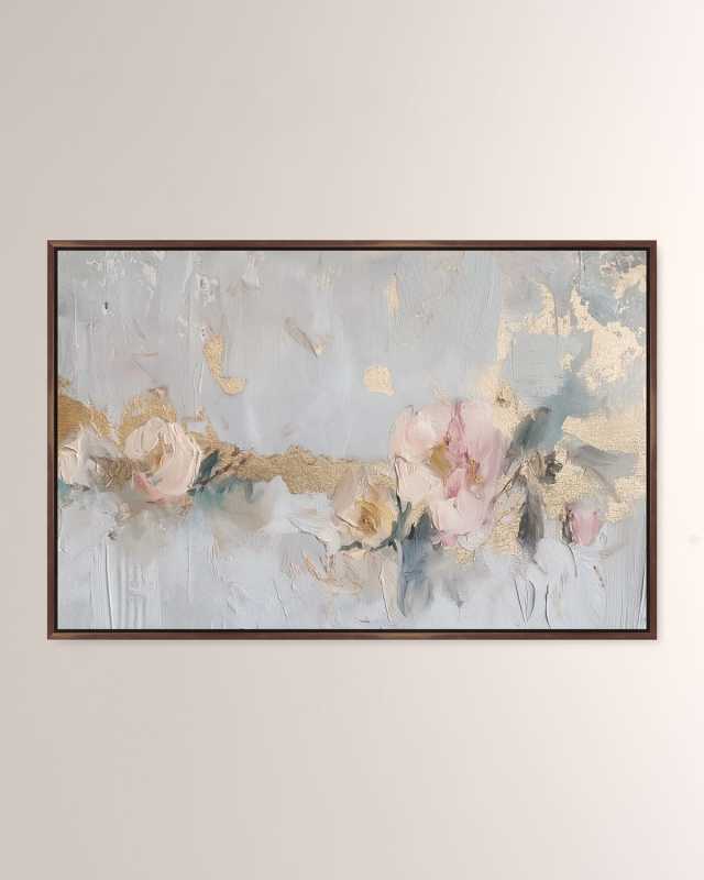 "Velvet Alloy III" Framed Giclee on Canvas